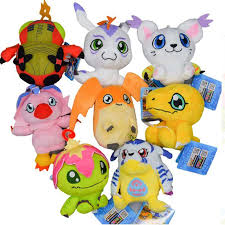 4"10cm Digimon Tailmon Plush Toy